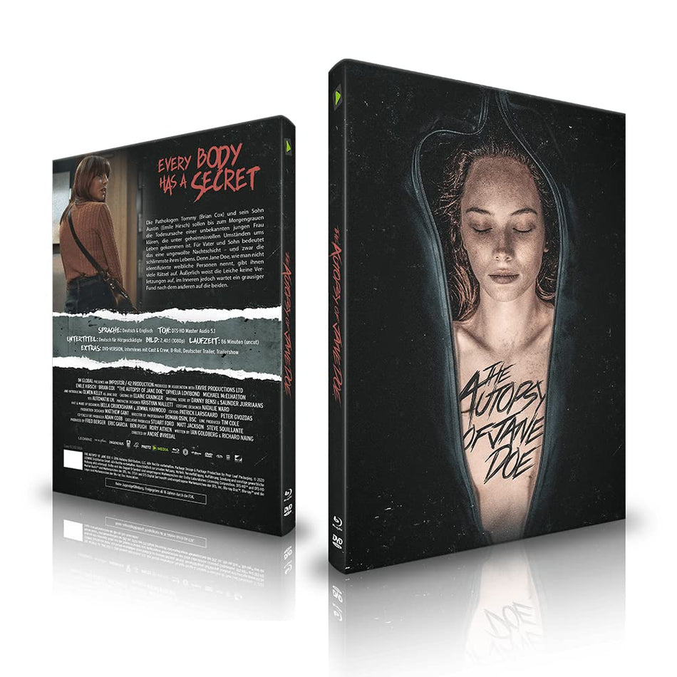 The Autopsy of Jane Doe (2016) (Limited Mediabook Edition) (Cover A)