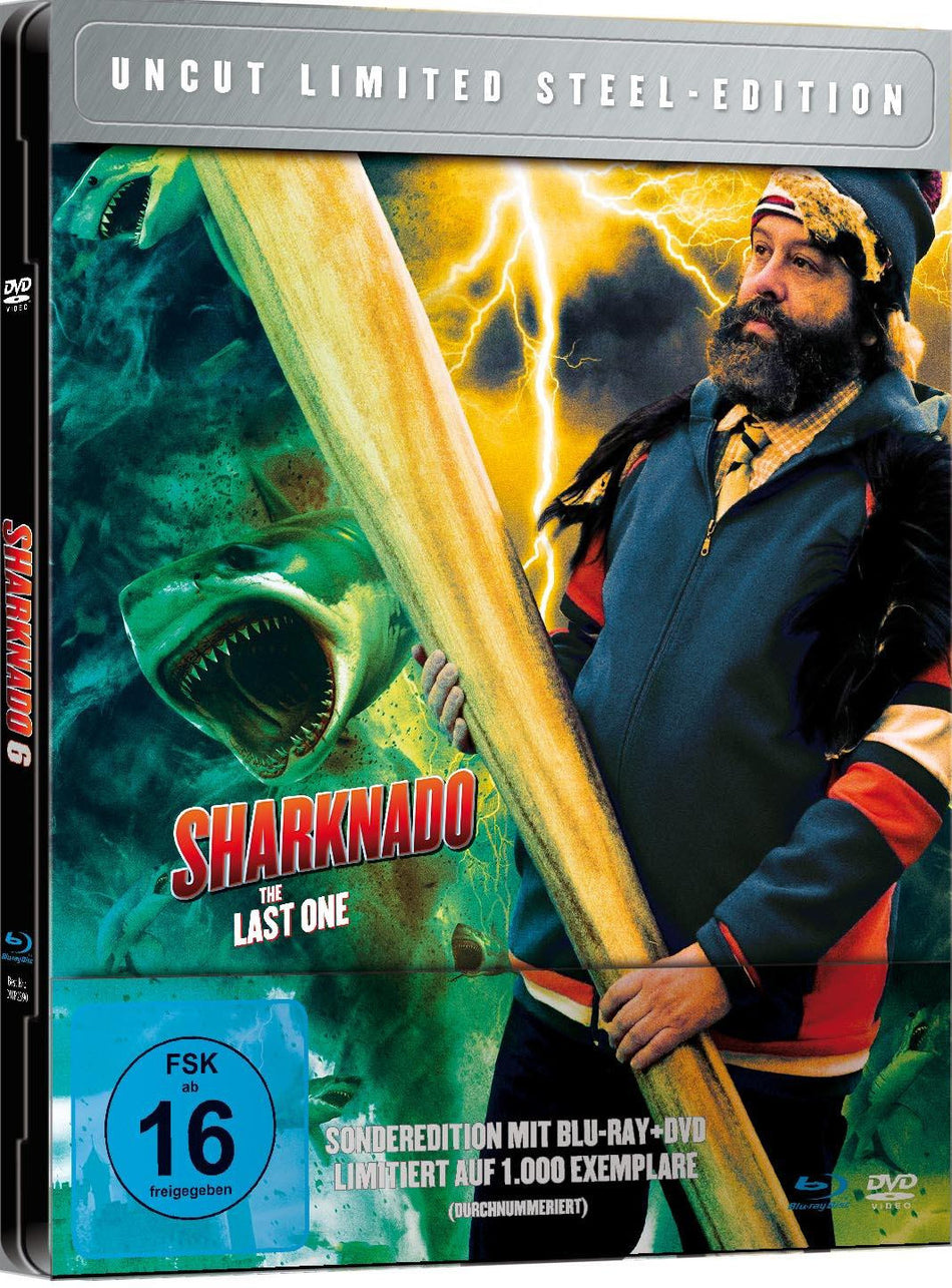 Sharknado 6: The Last One - Limited Steel Edition limitiert auf 1.000 Stück, durchnummeriert  (+ DVD)