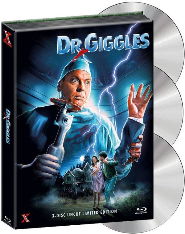 Dr. Giggles [LCE] [MB] (+ DVD) (+ Soundtrack-CD) - Wattiert