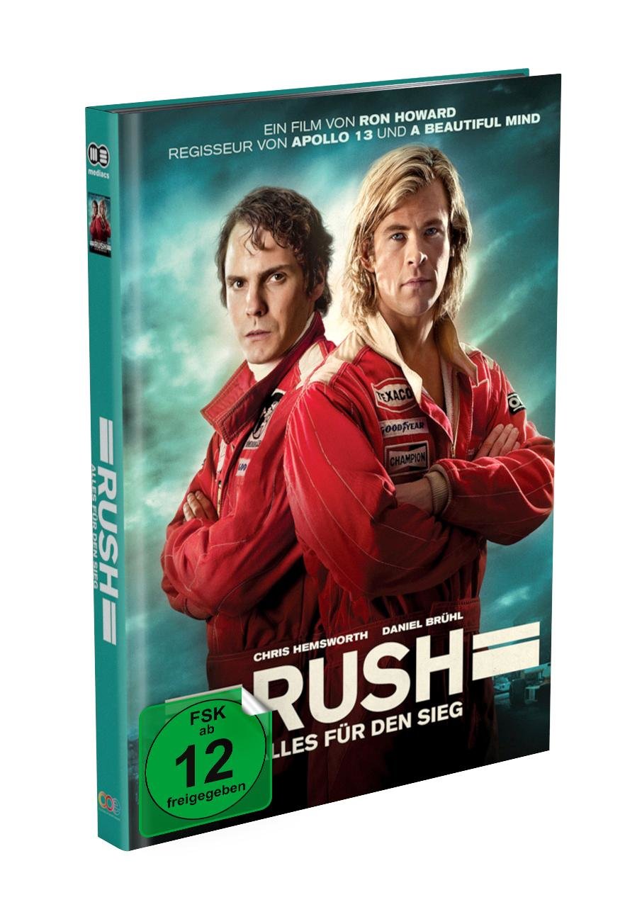 Rush - Alles für den Sieg - 2-Disc Mediabook Cover A (Blu-ray + DVD) Limited 999 Edition � Uncut
