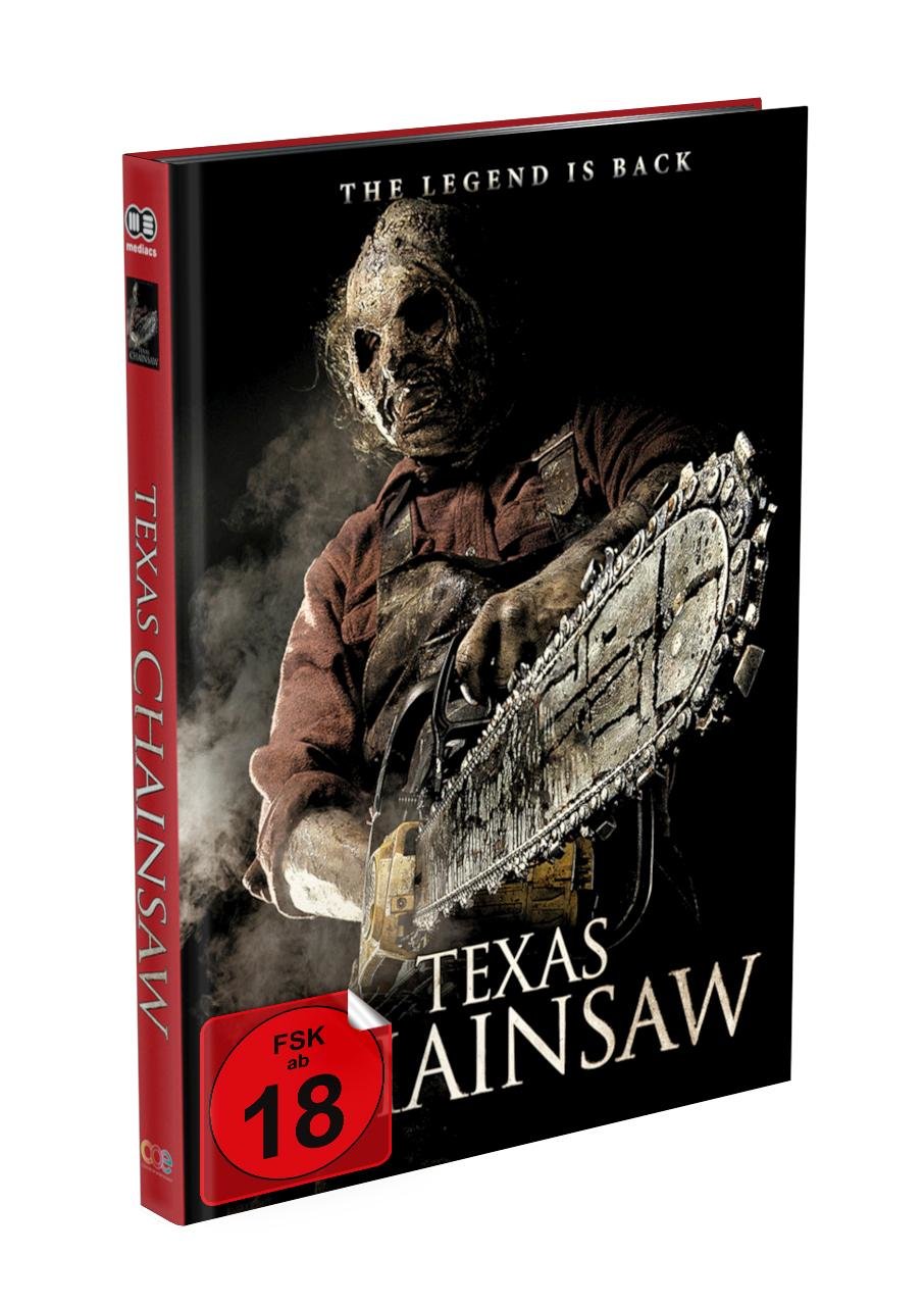 TEXAS CHAINSAW – Unrated Version – 2-Disc Mediabook Cover A (Blu-ray + DVD) Limited 500 Edition - Uncut