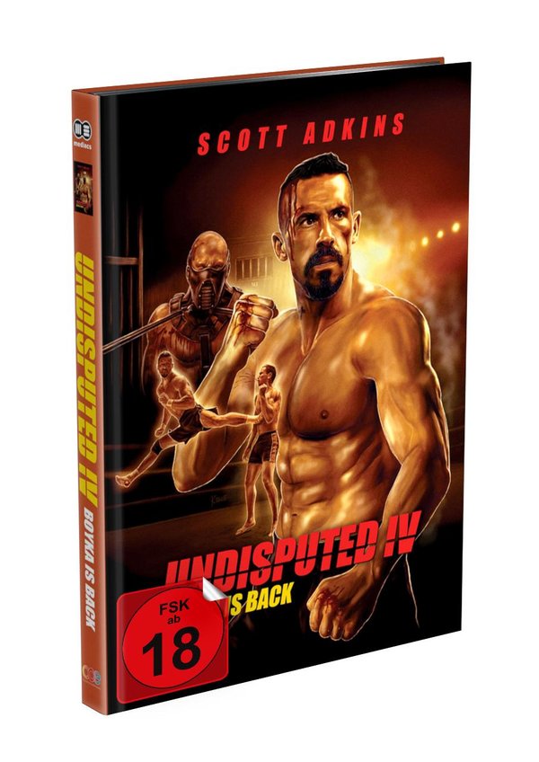 UNDISPUTED IV: BOYKA IS BACK – 2-Disc Mediabook Cover A (Blu-ray + DVD) Limited 999 Edition – Uncut