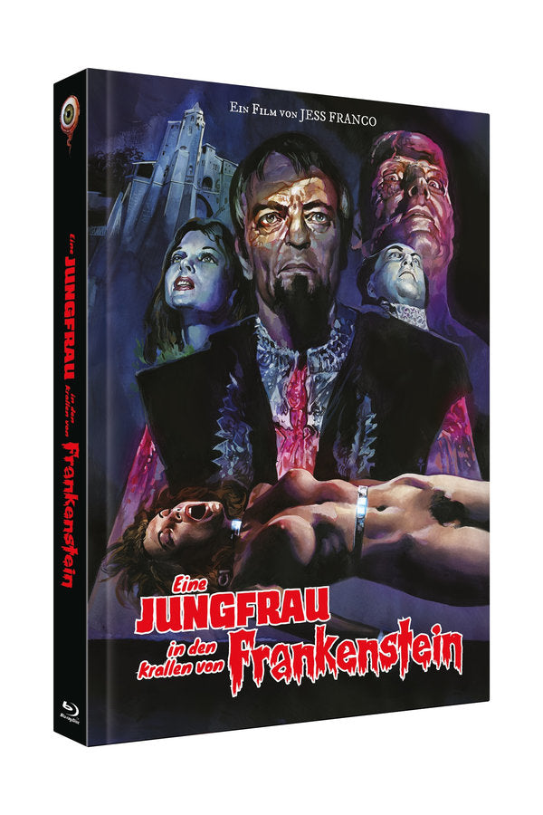 Eine Jungfrau in den Krallen von Frankenstein Mediabook - Cover C - Limited Edition auf 333 Stück (+ DVD)