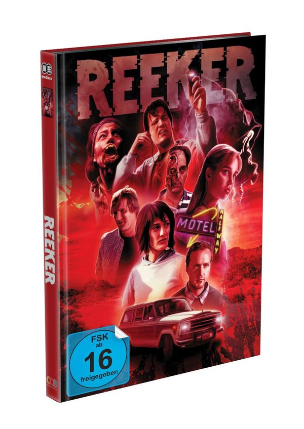 REEKER - 2-Disc Mediabook - Cover A - Limited Edition auf 999 Stück - Uncut (4K Ultra HD + Blu-ray)
