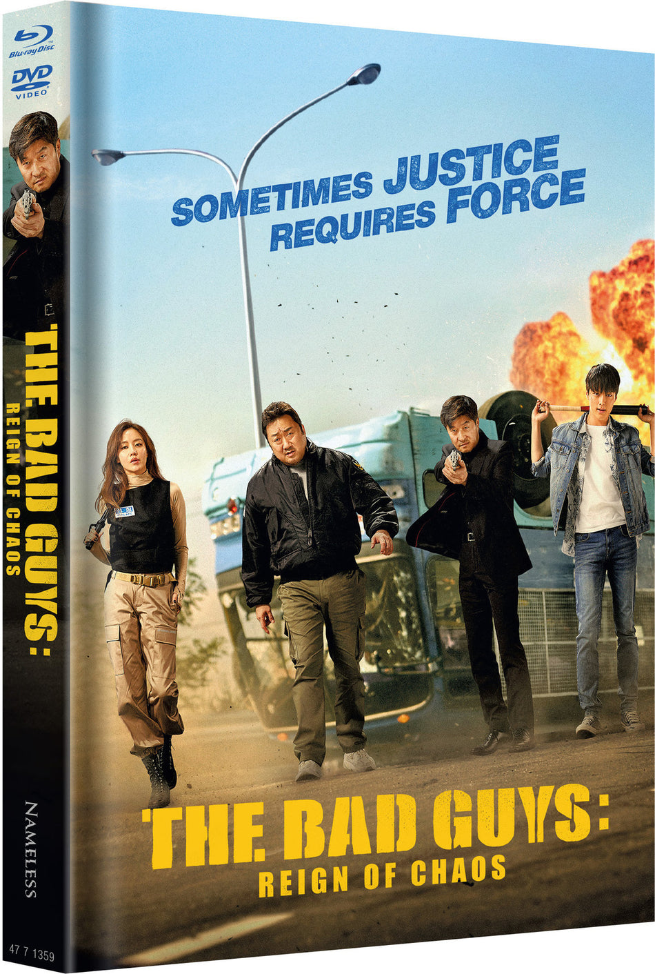 The Bad Guys - Reign of Chaos - Mediabook - Cover B - Uncut - Limited Edtion auf 333 St�ck  (+ DVD)
