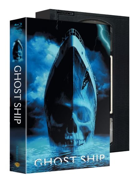 Ghost Ship UNCUT Mediabook VHS Cover