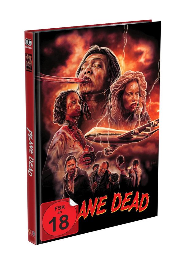 PLANE DEAD - 3-Disc Mediabook - Cover A - Limited 666 Edition (Blu-ray + DVD + Bonus DVD)