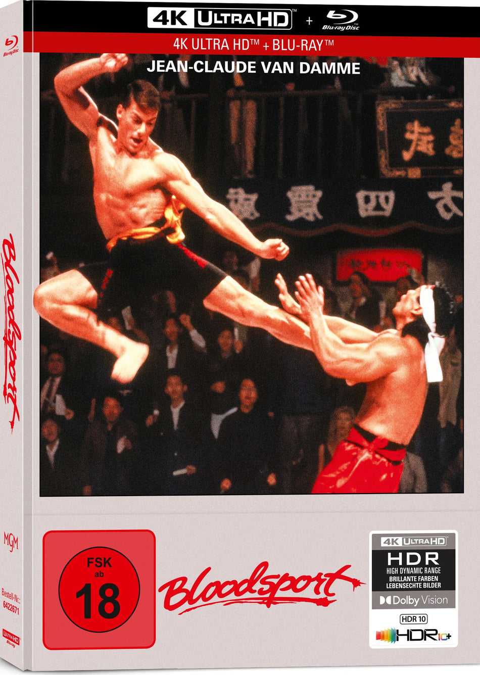 Bloodsport - Eine wahre Geschichte - 2-Disc Limited Collector's Edition im Mediabook - Cover B  (4K Ultra HD) (+ Blu-ray)