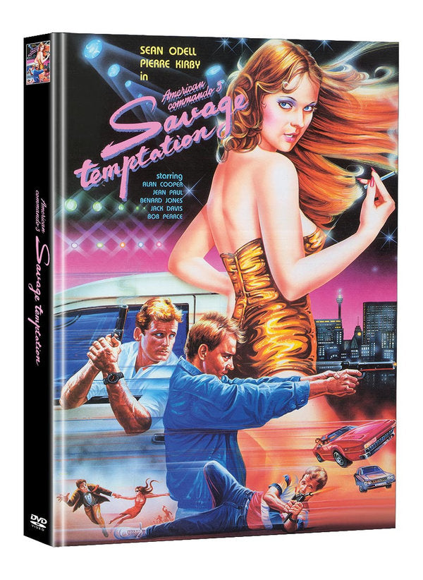 Savage Temptation - American Commando 3 - Mediabook - Cover B - Limited Edition auf 111 Stück  (+ Bonus-DVD)