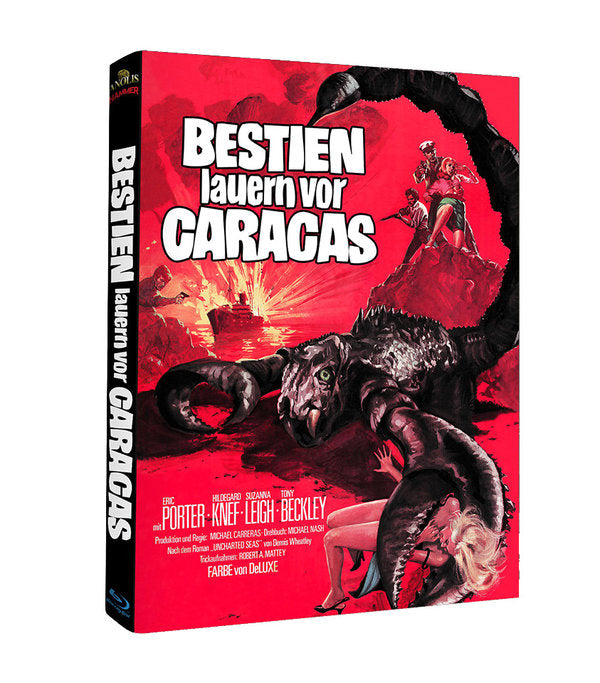 Bestien lauern vor Caracas - Mediabook - Cover B - Limited Edition - Hammer Edition Nr. 36