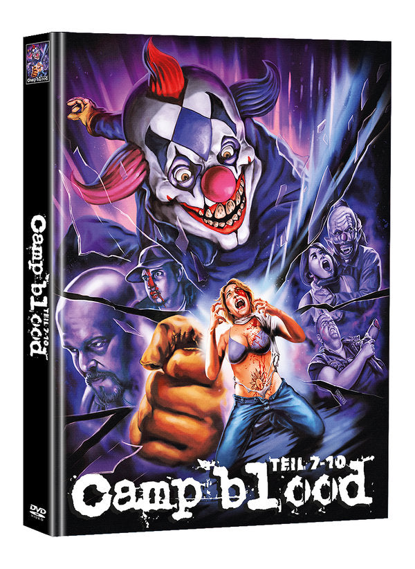 Camp Blood Teil 7-10 (OmU) - Mediabook - Limitiert auf 111 Stück - Cover C [2 DVDs]