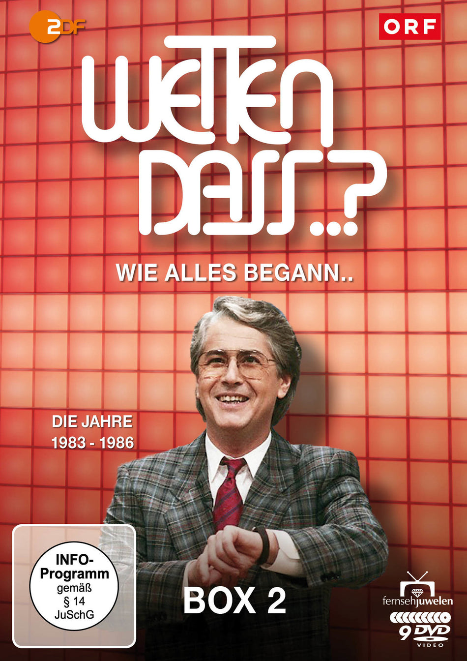 Wetten, dass..? - Box 2 (1983 - 1986) (9 DVDs) (Fernsehjuwelen)  [9 DVDs]