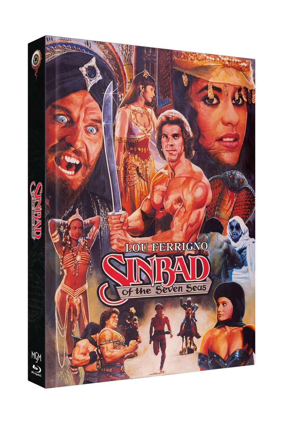 Sinbad - Herr der Sieben Meere - Mediabook - 2-Disc Limited Collector‘s Edition Nr. 58 - Cover B - Limitiert auf 333 Stück (Blu-ray + DVD)