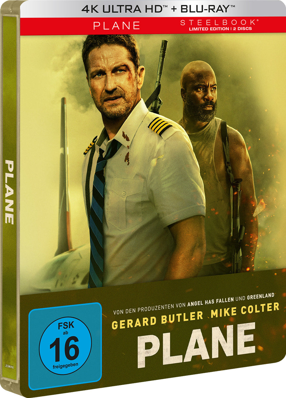 Plane - Steelbook - Limited Edition  (+ Blu-ray)