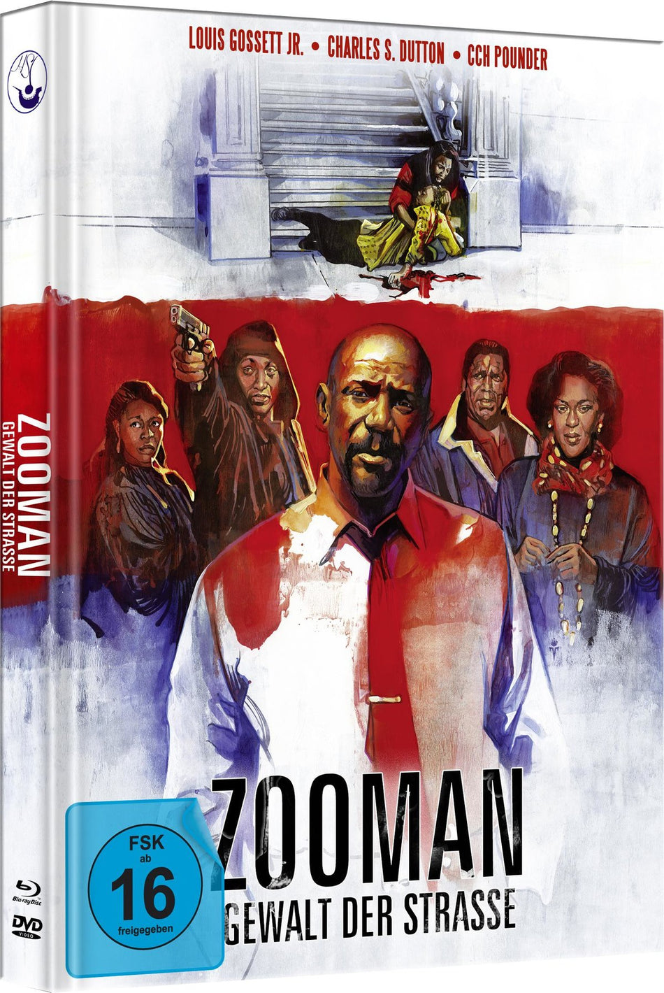 Zooman - Gewalt der Stra�e (Uncut Limited Mediabook, in HD neu abgetastet, Blu-ray+DVD+Booklet)