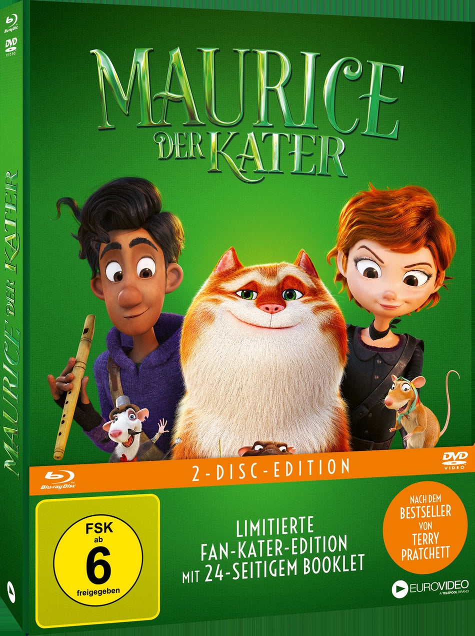 Maurice der Kater - Limited Mediabook-Edition  (+ DVD)