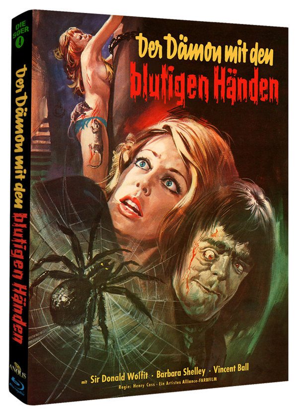 Der Dämon mit den blutigen Händen - Mediabook - Cover B - PHANTASTISCHE FILMKLASSIKER FOLGE NR. 18