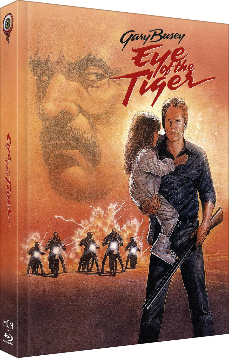 Eye of the Tiger -  Mediabook - Cover B - 2-Disc Limited Collector‘s Edition Nr. 66 - Limitiert auf 333 Stück  (Blu-ray+DVD)