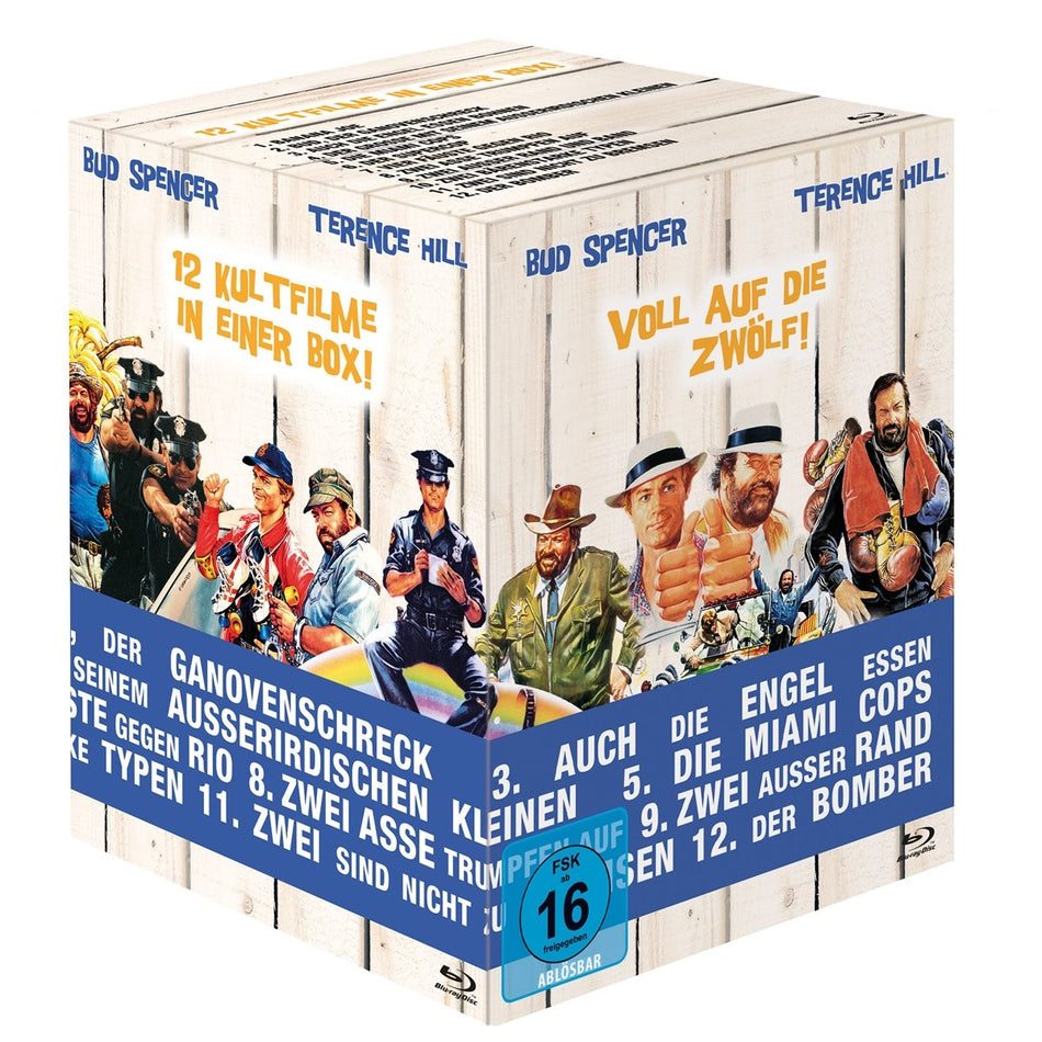 Bud Spencer & Terence Hill - Voll auf die Zwölf! - 12 Blu-ray Box  [12 BRs]