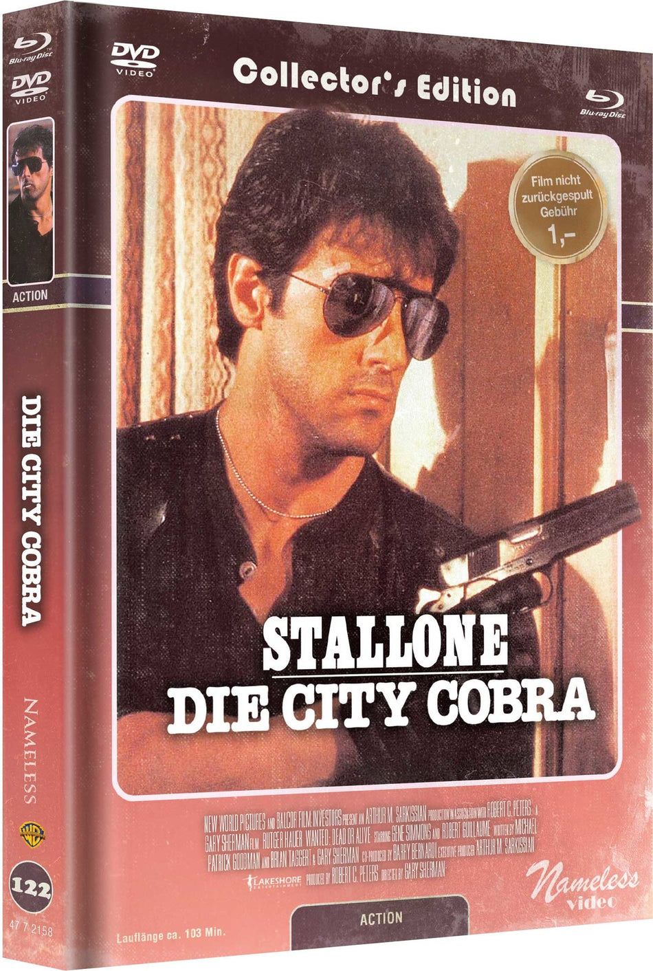Die City Cobra  Mediabook Cover C - Retro