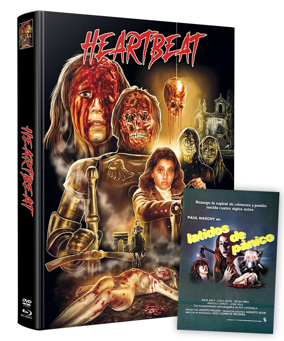 Heartbeat - Mediabook Wattiert - 3-Disc Limited Edition auf 222 Stück  (Blu-ray+2 Bonus-DVDs)