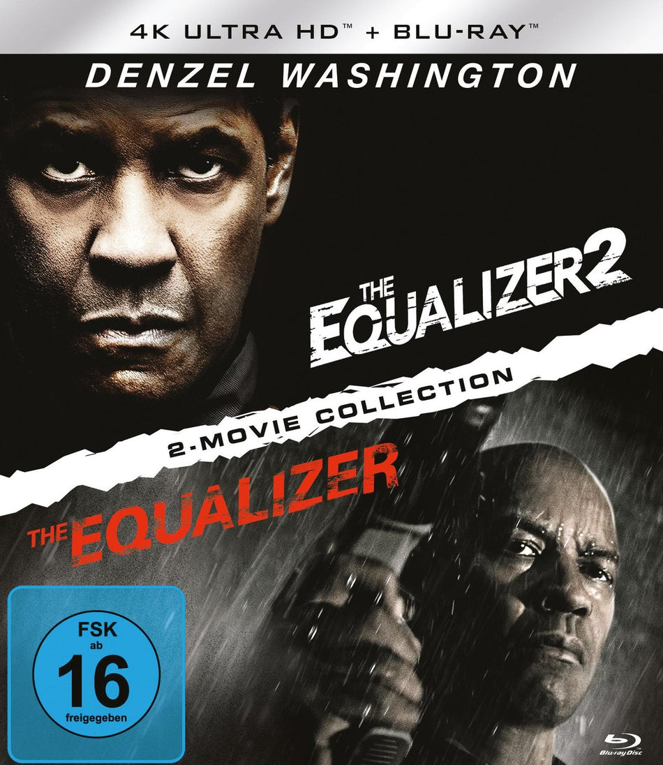 Equalizer 1 & 2  (2 4K Ultra HDs + 2 Blu-rays)