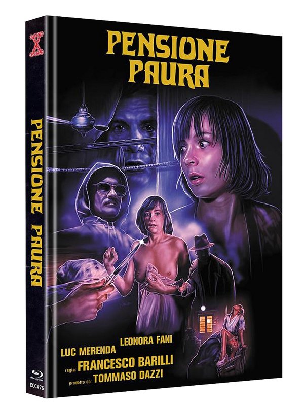 Pensione Paura Mediabook - Cover A - Limited Edition auf 333 Stück (Blu-ray+DVD)