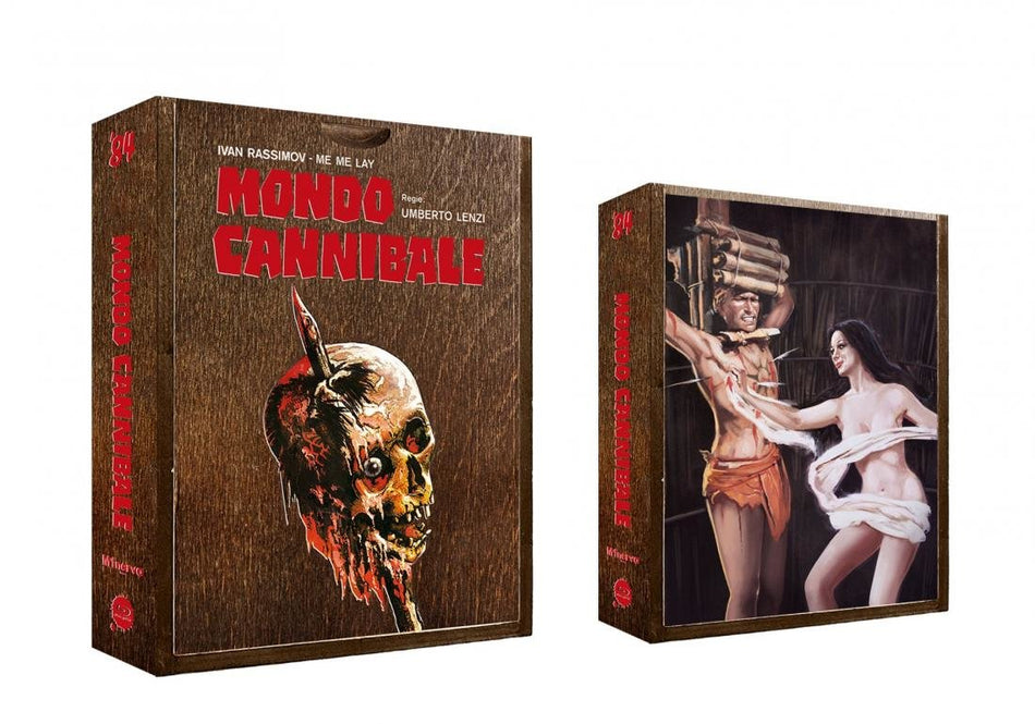 Mondo Cannibale - 84 Cover Holzbox Braun Mediabo