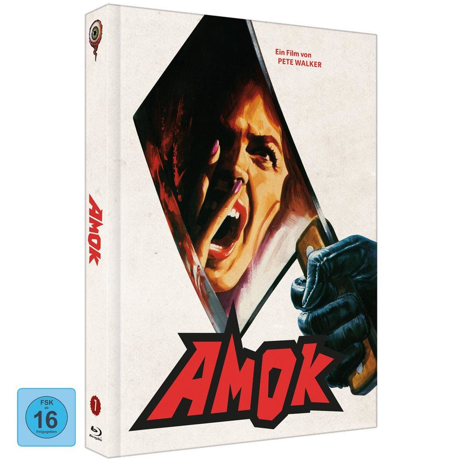 Amok (Schizo) - Pete Walker Collection Nr. 7 - Mediabook -  Cover C  (Blu-ray + DVD)
