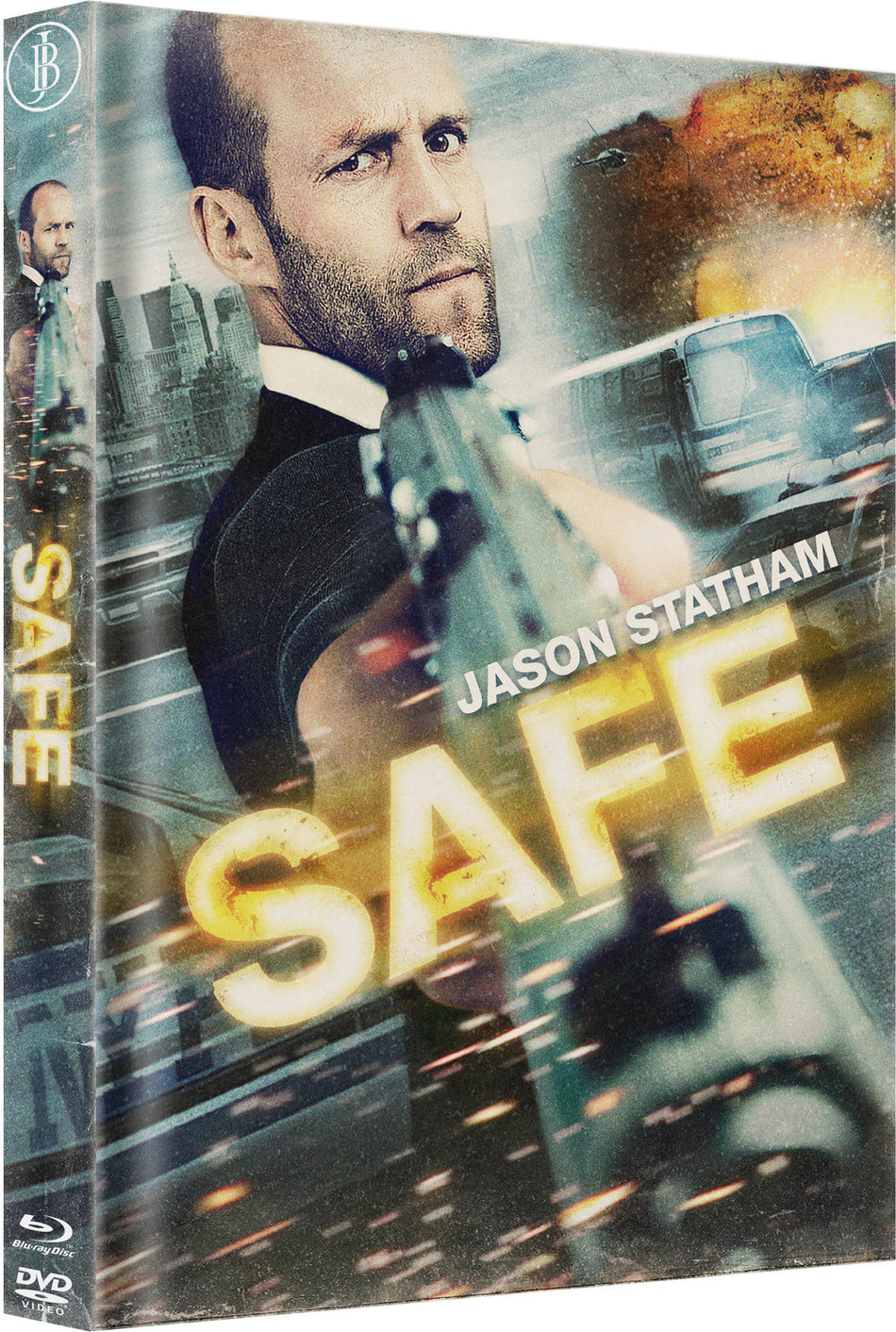 Safe - Todsicher - Mediabook - Cover C  (Blu-ray+DVD)
