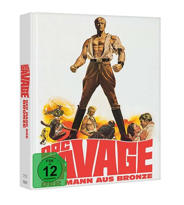 Doc Savage - Der Mann aus Bronze - Mediabook  (Blu-ray+DVD)