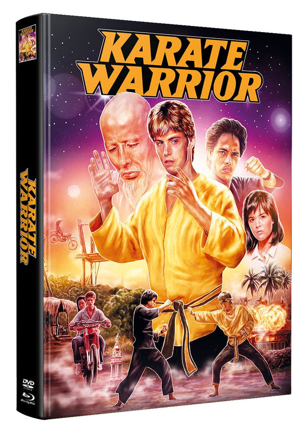 Karate Warrior - Mediabook Wattiert - LImited Edition auf 199 Stück - Back to the 90s  (Blu-ray+DVD)