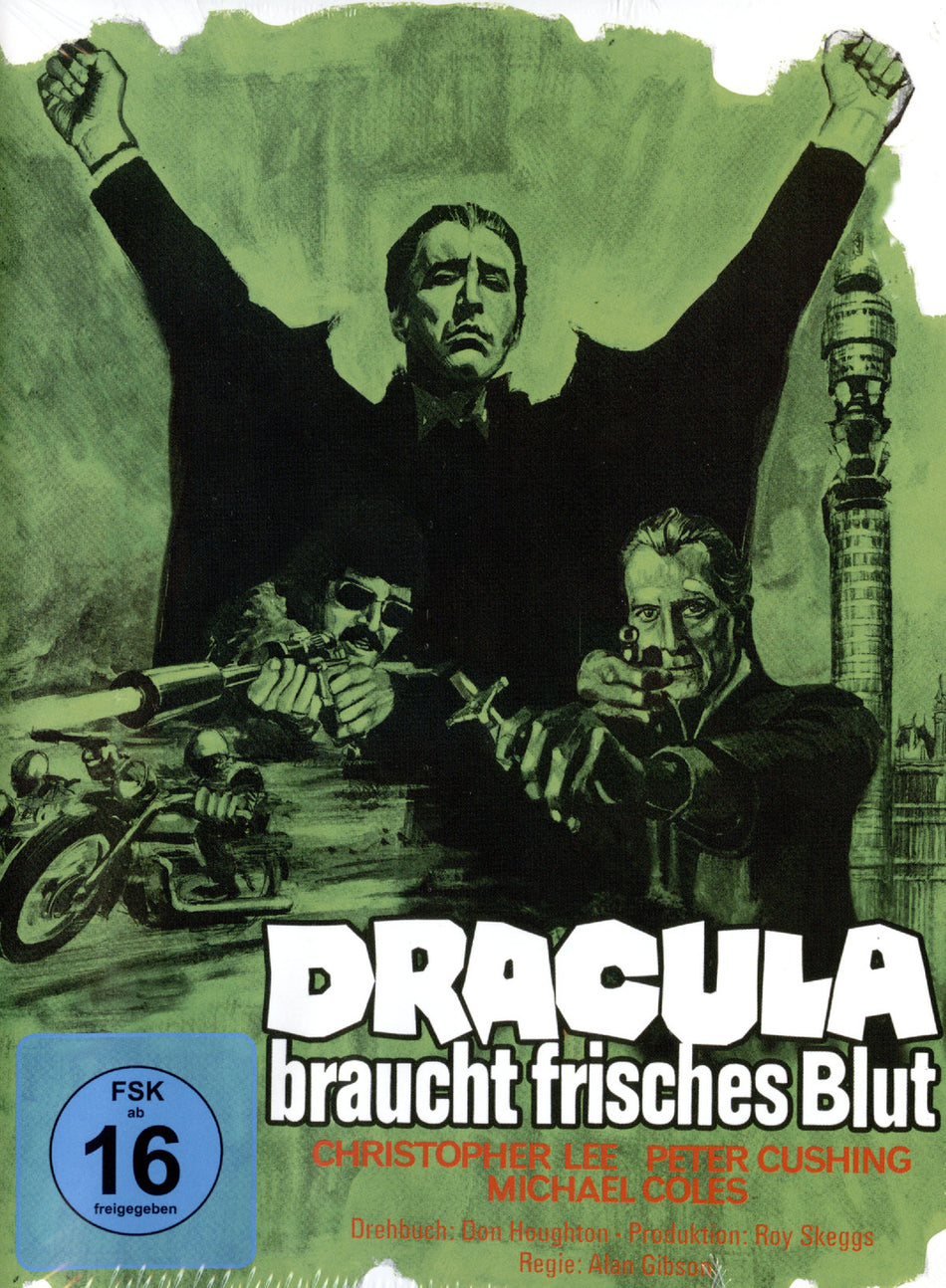 Dracula braucht frisches Blut - Mediabook - Cover B - Limited Edition -  Hammer Film-Edition Nr. 42