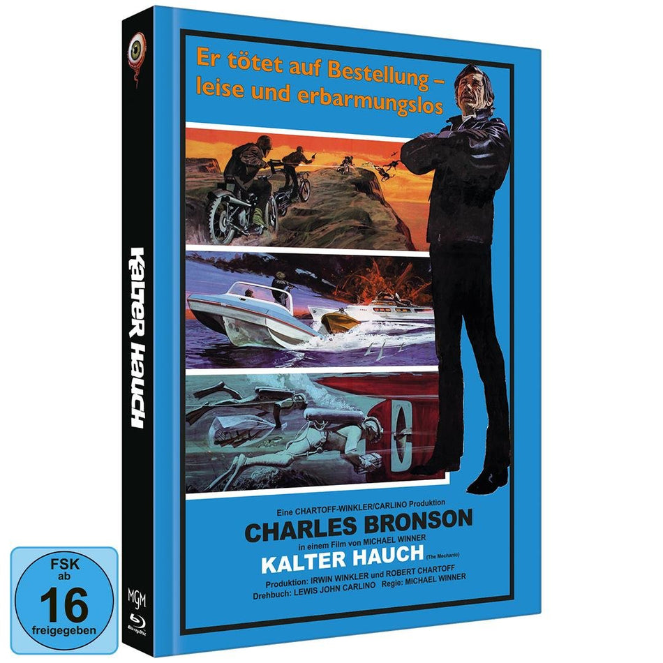 Kalter Hauch - The Mechanic - Mediabook - Cover B - Limited Collector‘s Edition Nr. 84  (Blu-ray+DVD)