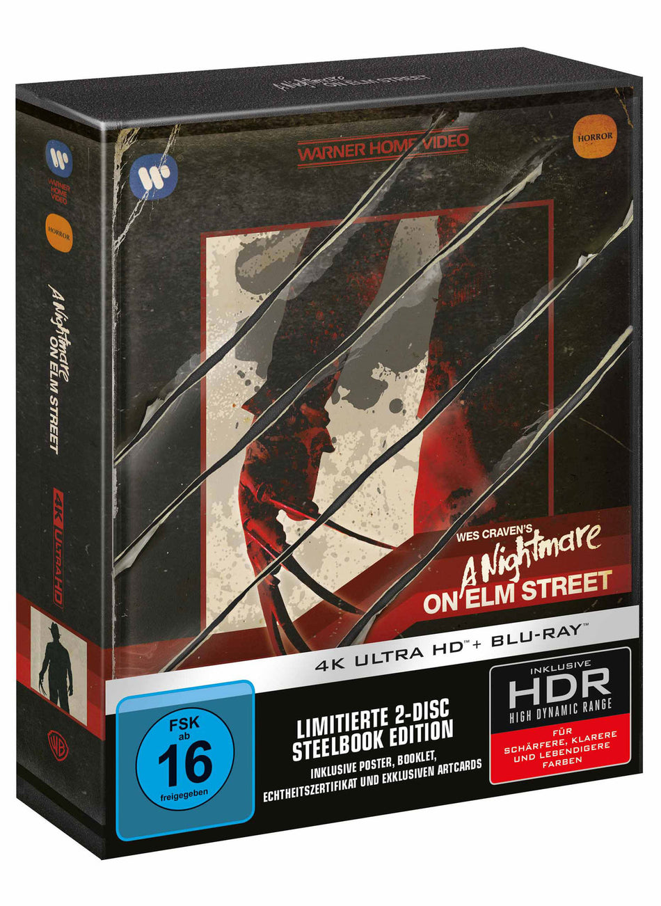 Nightmare on Elm Street  - Mörderische Träume - Steelbook - Limited Collector's Edition  (4K Ultra HD) (+ Blu-ray)