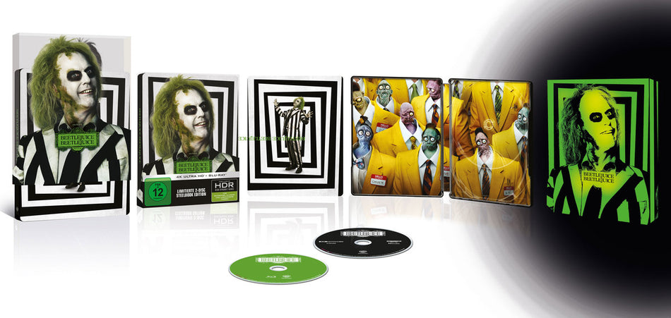 Beetlejuice Beetlejuice - Steelbook - Limited Edition  (4K Ultra HD) (+ Blu-ray)