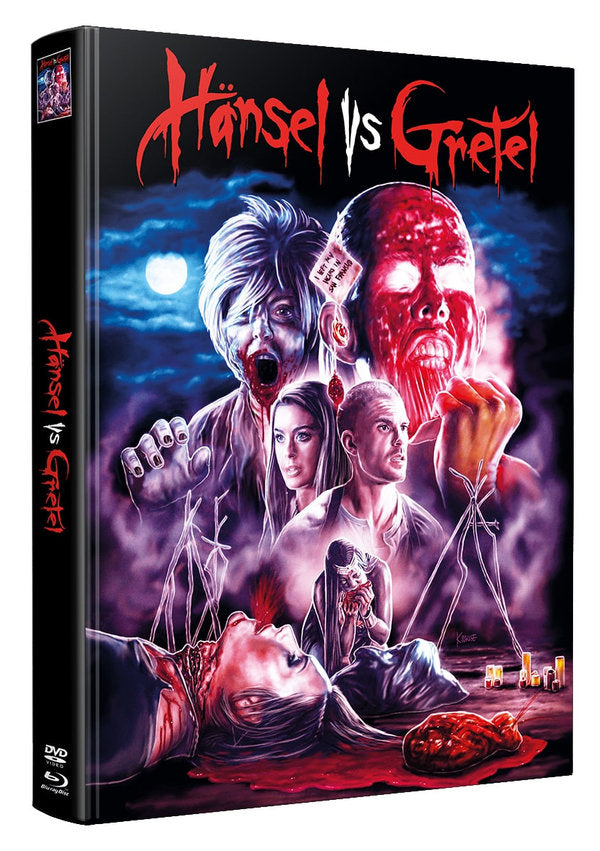 Hänsel vs. Gretel - wattiertes Mediabook - Limited Edition auf 100 Stück  (Blu-ray+DVD)