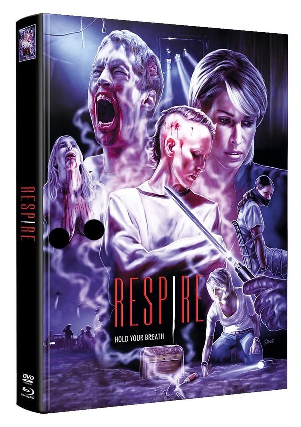 Respire - Hold your Breath - wattiertes Mediabook - Limited Edition auf 100 Stück  (Blu-ray+DVD)