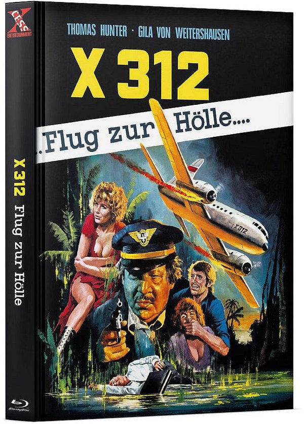 X 312 - Flug zur Hölle - Mediabook - Cover A - Limited Edition  (Blu-ray+DVD)