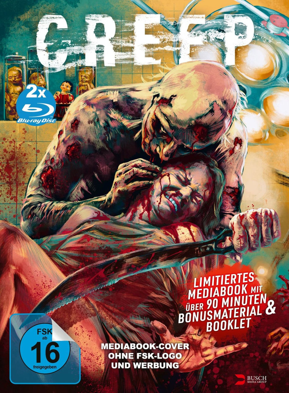 Creep - 2-Disc Limited Edition Mediabook - Cover A  (+ Bonus-Blu-ray)