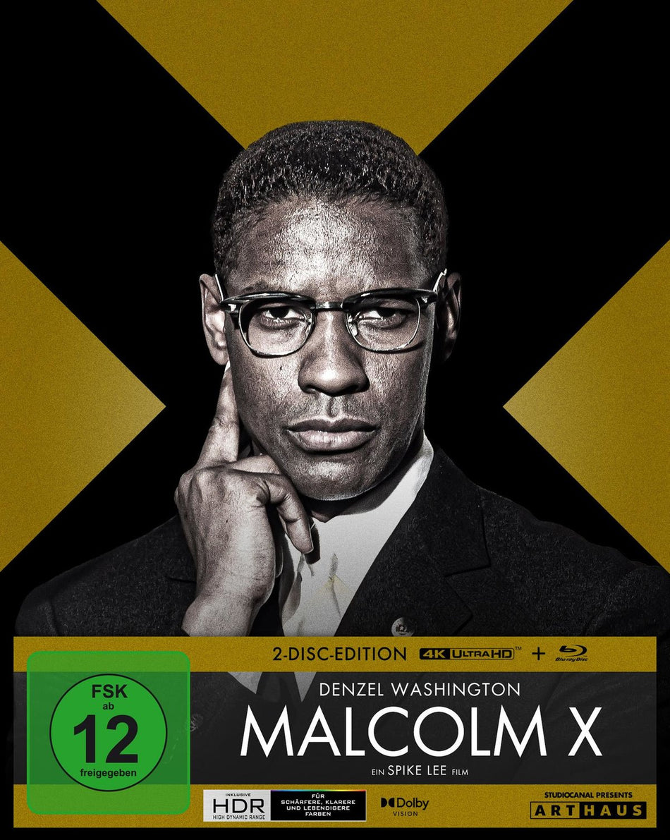 Malcolm X - Mediabook  (4K Ultra HD) (+ Blu-ray)
