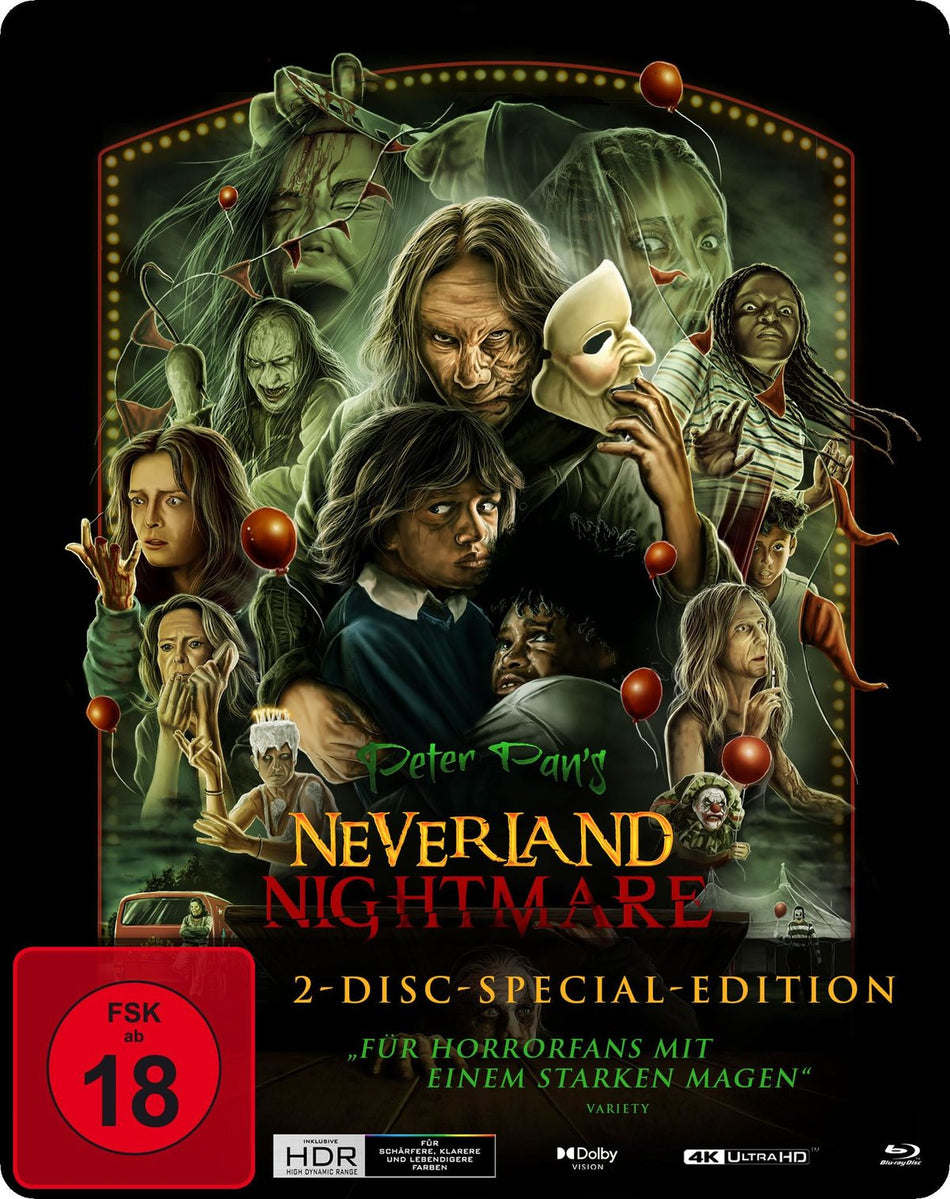 Peter Pan's Neverland Nightmare - Steelbook  (4K Ultra HD) (+ Blu-ray)