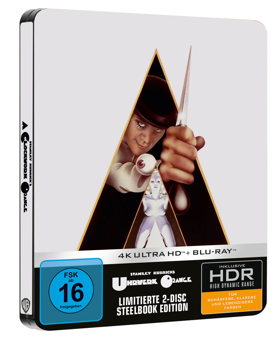 Uhrwerk Orange - Steelbook - Limited Edition  (4K Ultra HD) (+ Blu-ray)