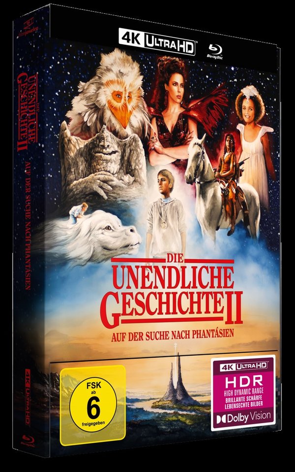 Die unendliche Geschichte II - Auf der Suche nach Phantásien - 2-Disc Limited Collector's Edition Mediabook (4K Ultra HD) (+ Blu-ray)