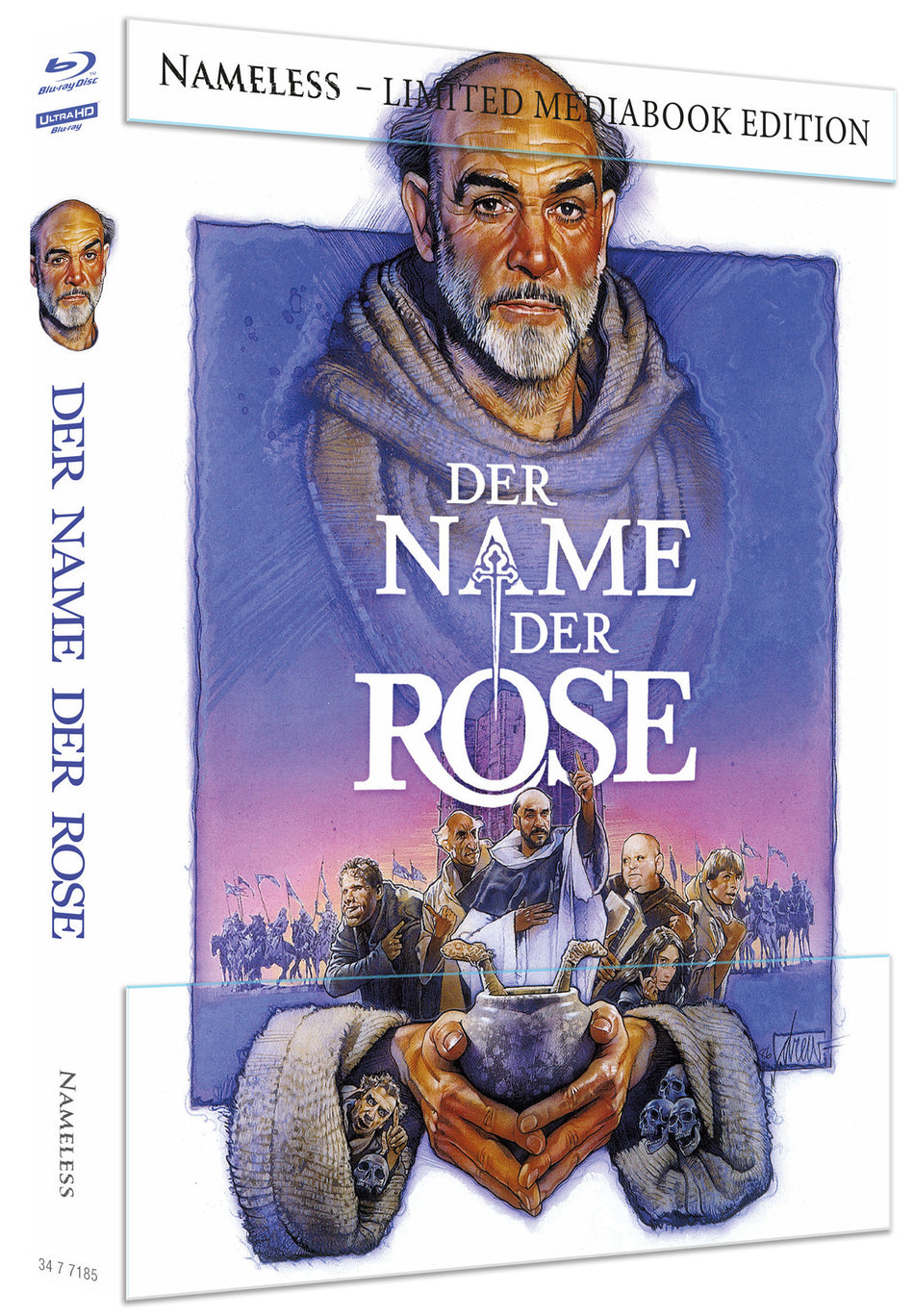 Der Name der Rose 4K UHD Mediabook Cover B