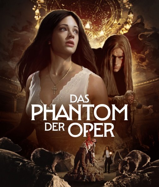 Das Phantom der Oper (Dario Argento) - Mediabook  (4K Ultra HD+Blu-ray)