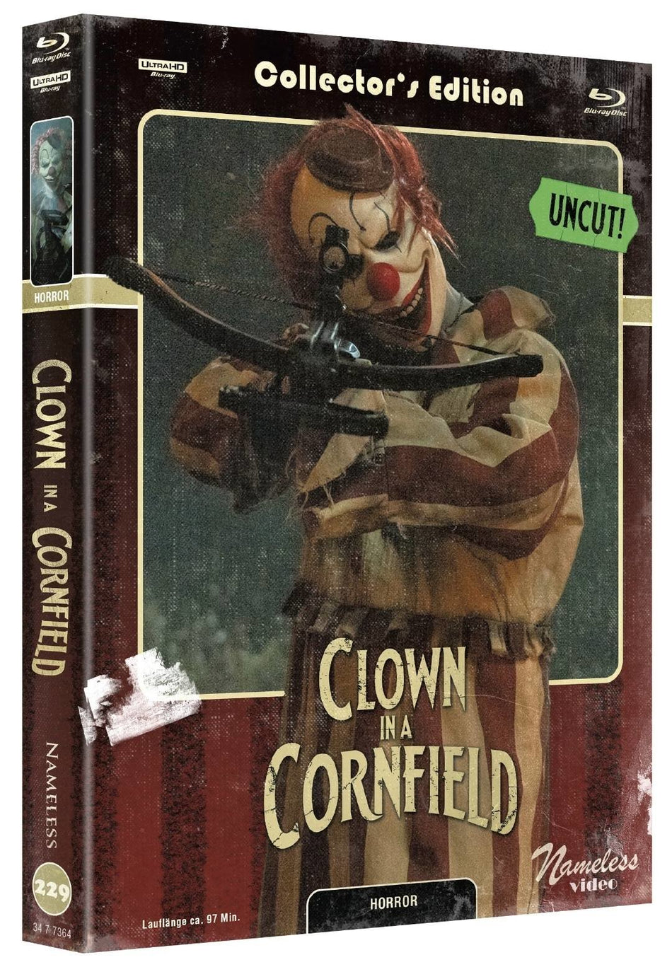 Clown in a Cornfield 4K UHD Mediabook Cover C