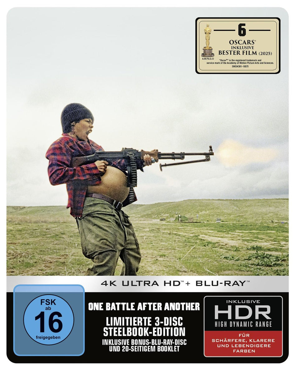 One Battle After Another - Limited Edition - Steelbook  (4K Ultra HD) (+ Blu-ray)