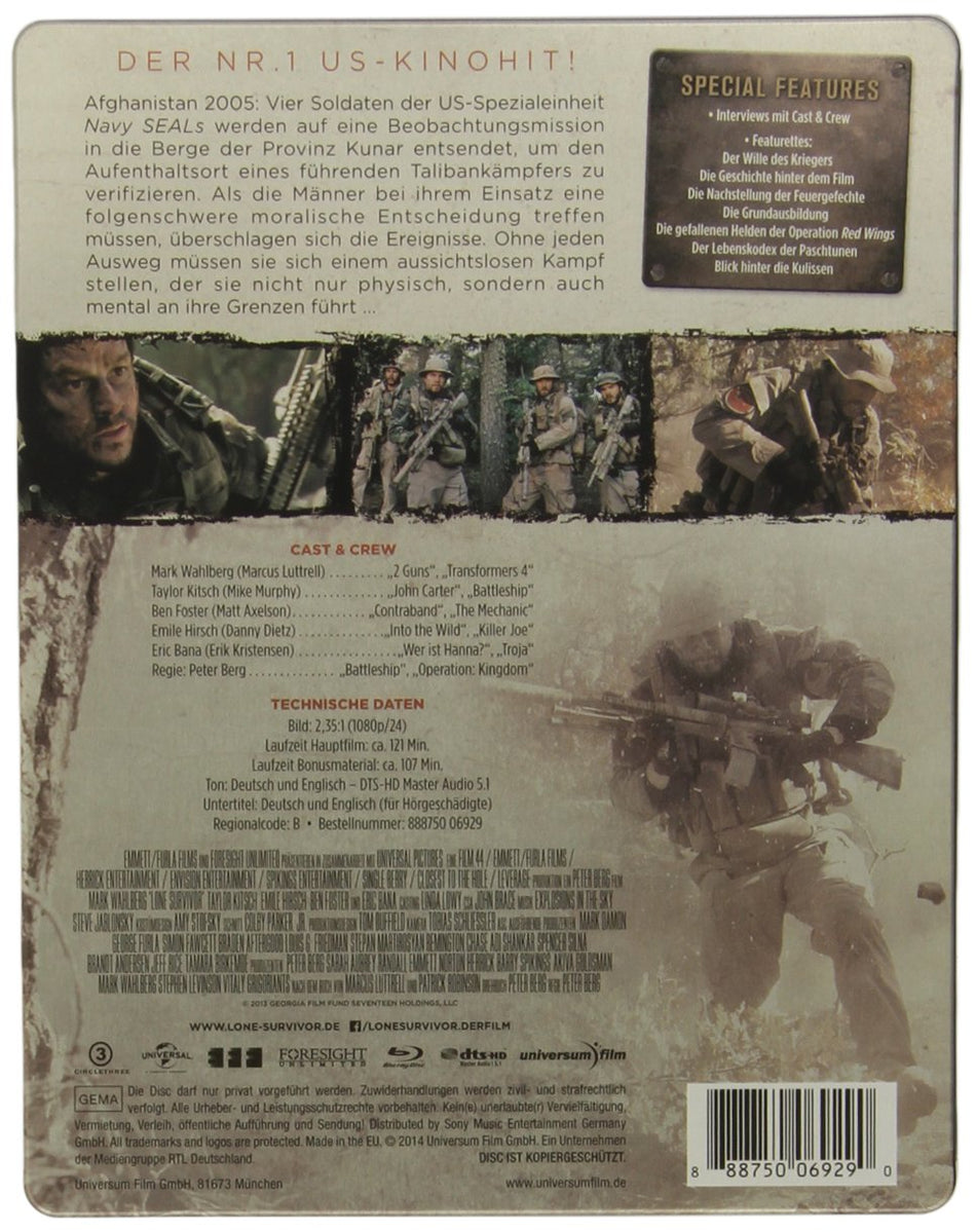 Lone Survivor - Steelbook [Blu-ray] [Limited Edition]