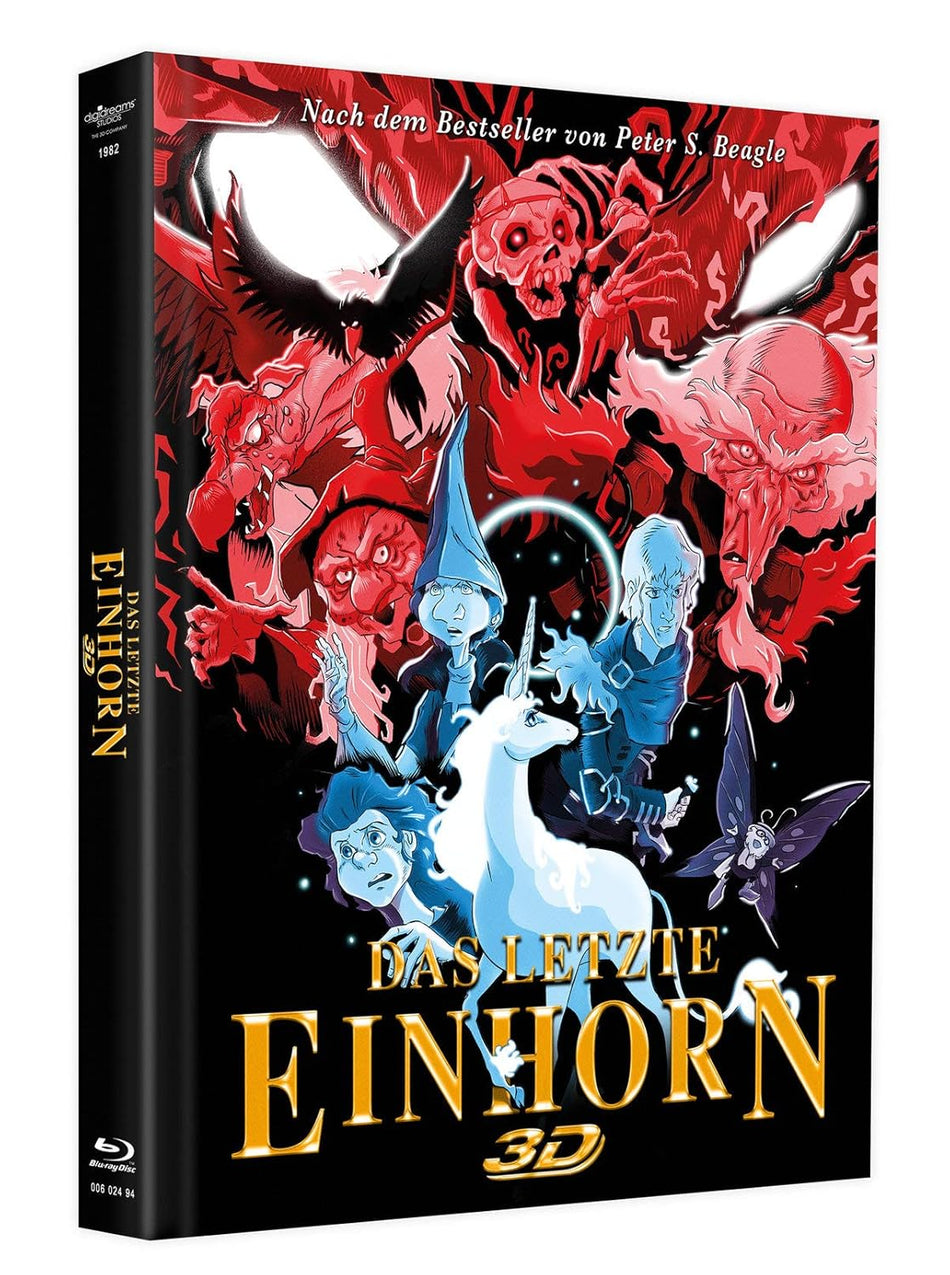 Das letzte Einhorn - BluRay 3D Mediabook - Cover C (+ DVD) [3D Blu-ray]